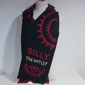 Billy the Artist Unisex Abstract Print Acrylic Scarf RENT Art